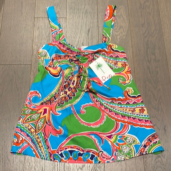 Lilly Pulitzer Tops - NWT Lilly Pulitzer Size 0 100% Silk Clarissa Top